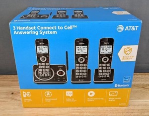 lot 56 image: Brand New AT&T DLP72362 3 Handset Connect to Cell Answering System Y