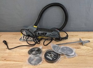 lot 153 image: Performax 4.8-Amp Corded 3-38 Multi-Cut Compact Circular Saw Kit H