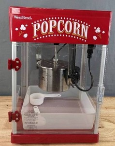 lot 122 image: West Bend Theater Style Countertop Popcorn Machine H