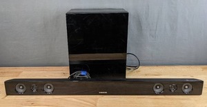 lot 140 image: Samsung HW-FM45C Sound Bar and PS-WF450 Subwoofer H