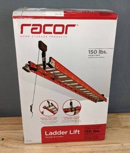 lot 62A image: New Racor Ladder Lift with 150 Lbs. Weight Limit H