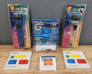 lot 148 image: New Shake N Light Flashlights, Pooltrends Alarm for Gates Doors & Windows, Chipolo and Anti-LostTheft Device H
