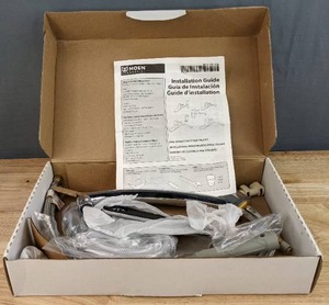lot 127 image: New Moen Commercial One Handle Kitchen Faucet H