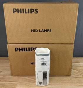 lot 123 image: New (23) Philips 250W Metal Halide Light Bulbs H
