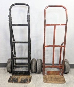 lot 55B image: 2 Heavy Duty DolliesHand Trucks H
