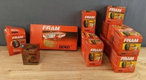lot 193 image: Fram Extra Guard Oil Filters, Fram Air Filters, Fram Sure Grip, Etc. H