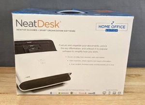 lot 100 image: New NeatDesk Desktop Scanner and Digital Filing System H