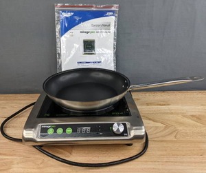 lot 1A image: Mirage Pro 120-Volt 1800-Watt Countertop Induction Range with Pan H