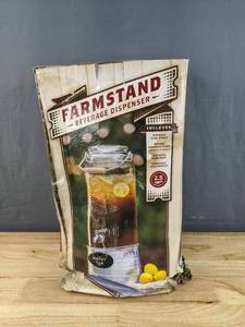 lot 53B image: New Farmstand 2.5 Gallon Beverage Dispenser H