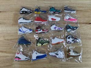 lot 23B image: 20 Brand New Nike Air Jordan Sneaker Shoe Keychains N