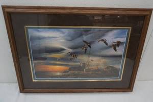 Terry Redlin Picture of Flying Geese