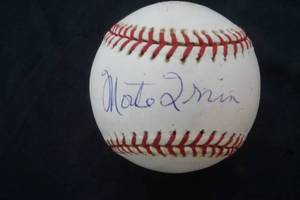 Signed Baseball Monte Irvin