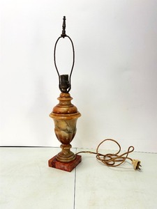 lot 221 image: Marble Lamp