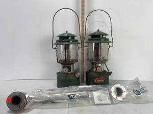 lot 227 image: COLEMAN OUTDOOR LANTERN, GRAB BAR NEW