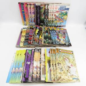 lot 6 image: Grouping of 100 Vintage Comic Books Airboy, The Mighty Crusaders & More