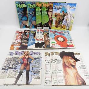 lot 16 image: Grouping of 17 Vintage 1990s Music Rolling Stones Magazines