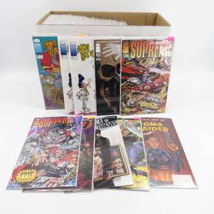 lot 21 image: 100 Modern Age Image Comic Books Bagged & Boarded