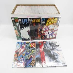 lot 23 image: 150 Modern Age Assorted Comic Books Bagged & Boarded
