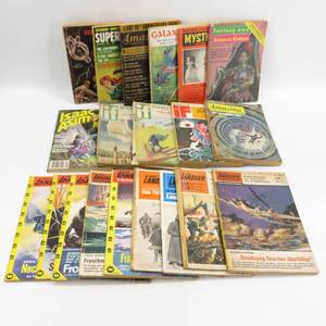 lot 30 image: Group of 20 Vintage Science Fiction Books 1960s-70s