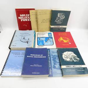lot 31 image: Grouping of Vintage Military Manuals, Books