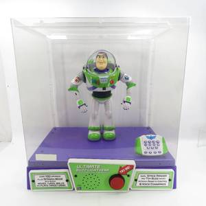 lot 58 image: Disney Ultimate Buzz Light Year Programmable Robot Store Display Case Figurine WORKING