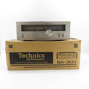 lot 60 image: Vintage Technics SA-300 Receiver wBox & Kenwood Tuner KT-5300