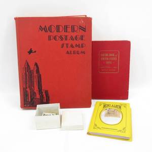 lot 83 image: Small Stamp Collection. Loose & Books
