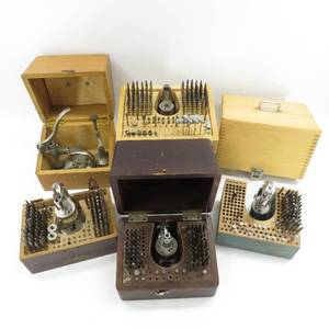 lot 64 image: Kendrick & Davis, Louis Levin & Sons & More Watchmakers Staking Tool Kits