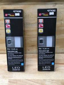 lot 71 image: Lot of 2 - Utilitech Pro 9 inch Undercabinet Lights