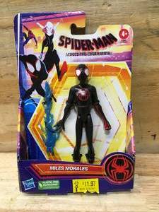 lot 80 image: Spider-Man Across The Spider-Verse Miles Morales Action Figure