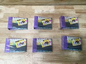 lot 85 image: Lot of 6 - Scrap Books 4 X 4.5 inch 18 Sheet 2-Ring Binders