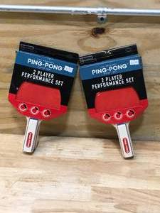 lot 98 image: Lot of 2 - Ping pong Paddle 2 Packs