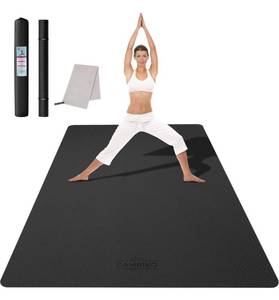 lot 107 image: CAMBIVO 6X4 Extra Large Yoga Mat