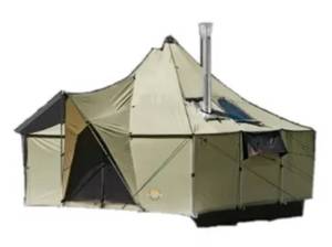 lot 160 image: CABELAS Ultimate Alaknak 12x12 Outfitter Tent