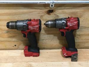 lot 187 image: Lot of 2 - Milwaukee 2804-20 Fuel M18 12-inch Cordless Brushless Hammer Drill (Tool only)