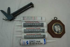 Garage Items, Caulking gun and more