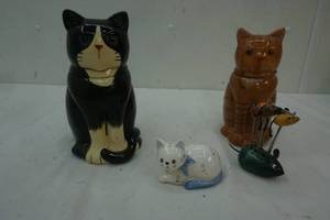 Cat & Mouse Decor Lot