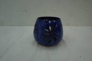 Blue Porcelain Decorative candle holder