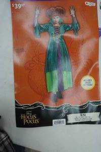 Halloween Costume Hocus Pocus Wini Size S 4-6