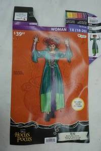Halloween Costume Hocus Pocus Wini Size XL 18-20