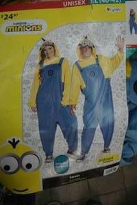 Halloween Minions Unisex Costume XL 40-42