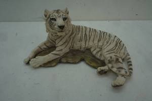White Tiger Figure with Blue eyes