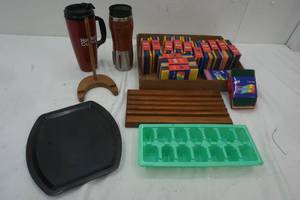 Kitchenware, scrubbers, Ice cube Tray and more