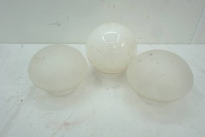 3 Different Size Light Globe Shades