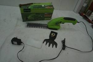 Used Electric Gardenline Cordless ShearShrubber
