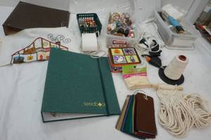 Craft Supplies, Seed Book, Glue Guns, Variety of Beads, plant hanger, Soil testing supplies and more