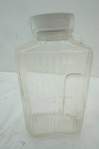 Glass Juice Container