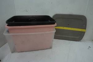3 - Used Totes, 1 cover