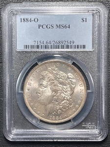 1884-O Morgan Dollar PCGS MS64