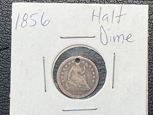 1856 Liberty Seated Half Dime